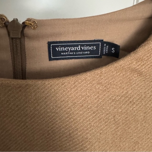 Vineyard Vines Tan Dress NWOT - Picture 7 of 7